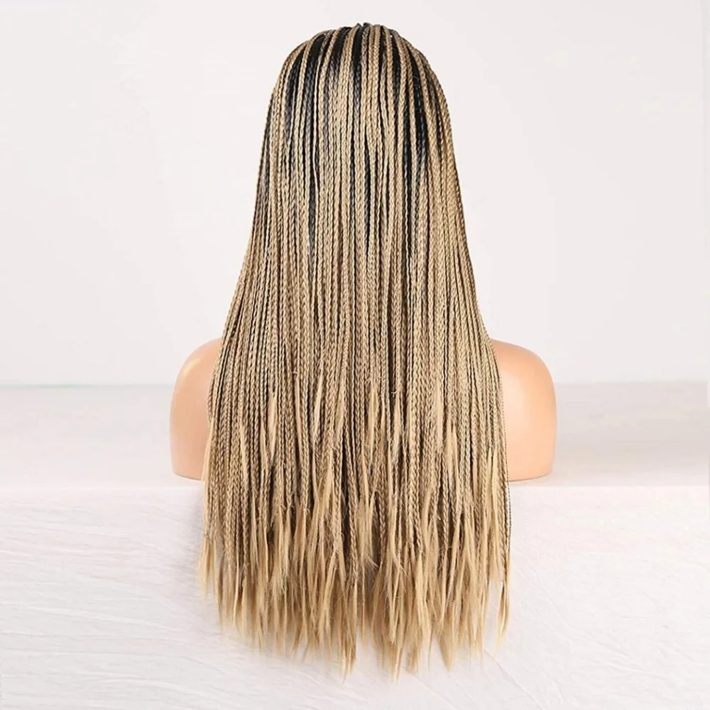Blooming Hair Lace Front Box Braided Lace Wig
